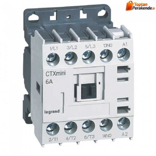 Legrand - 417006 CTX3 Mini CT 3K 6A 1No 230V Ac Kontaktör